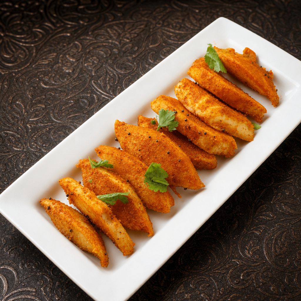 Pickled Idli.